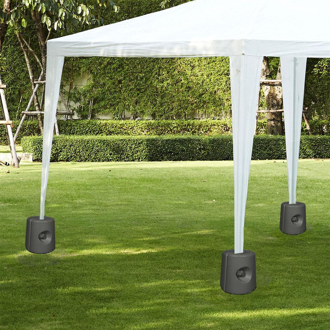 4 x Gazebo Feet Leg Pole Anchor Tent Weights Marquee Market Stall Weighted Foot — alternate product view 3