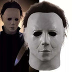 Halloween Cosplay Costume Michael Myers Mask Latex Full Head Killer Scary Prop — alternate product view 5