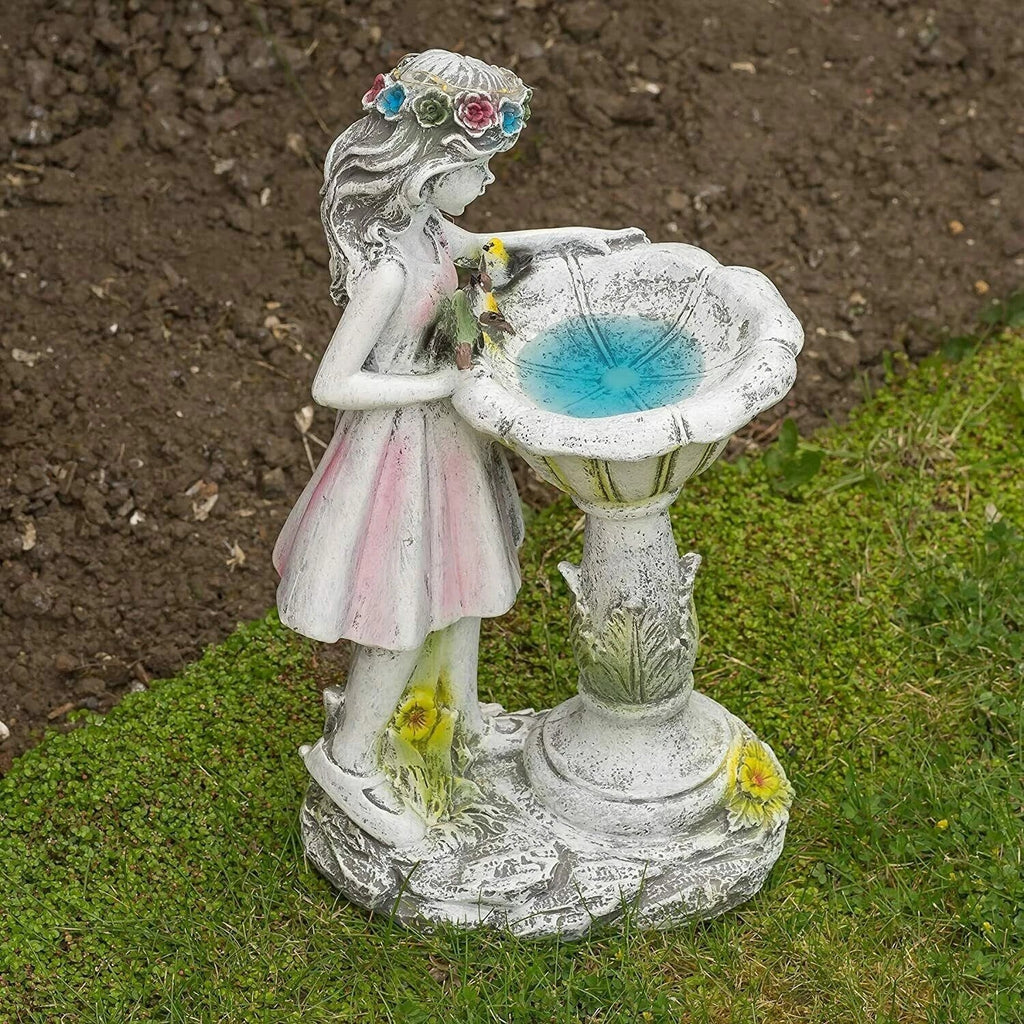 Garden Ornament Solar Powered Garden Angel Fairy Statue home Decor Figurine — alternate product view 2