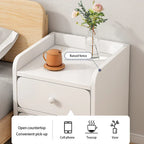 Bedside Table White Drawer Cabinet — alternate product view 6