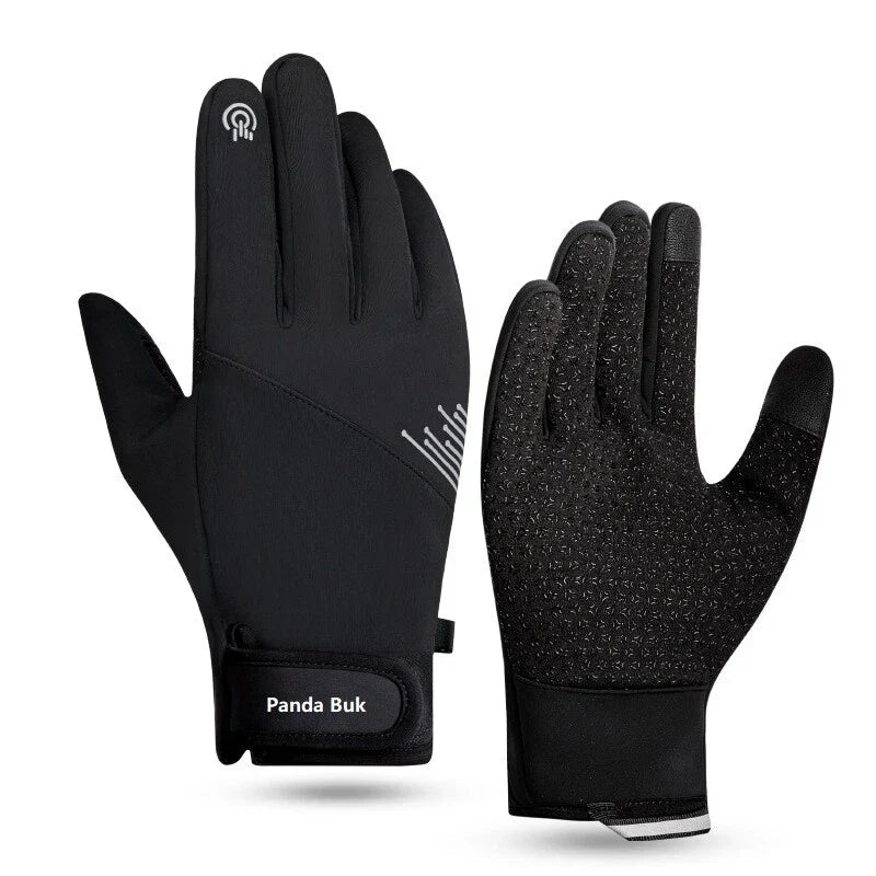 Winter Warm Gloves Thermal Touch Screen Thermal Waterproof Gloves For Cycling — alternate product view 3