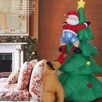 Christmas Inflatable Santa Snowman Christmas Tree Outdoor Decor — alternate product view 8