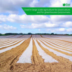 2m x 5m 500g Clear Polythene Plastic Green house Sheeting Heavy Duty Building — alternate product view 5