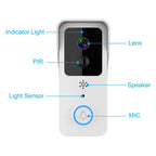 Wireless Smart WiFi Doorbell Video HD Camera Security Two-way Intercom Door Bell — alternate product view 10