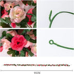 6pcs pink 48 FT Flower Garland Fake Rose Vine Artificial Flowers Hanging decor — alternate product view 7