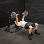 GYM MASTER Adjustable Squat Dip Rack Weight Lifting Stand Power Cage Frame — alternate product view 3