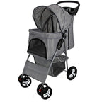 Pet Stroller Dog Cat Puppy Pram Pushchair Travel Cart Jogging Buggy Carrier — alternate product view 15