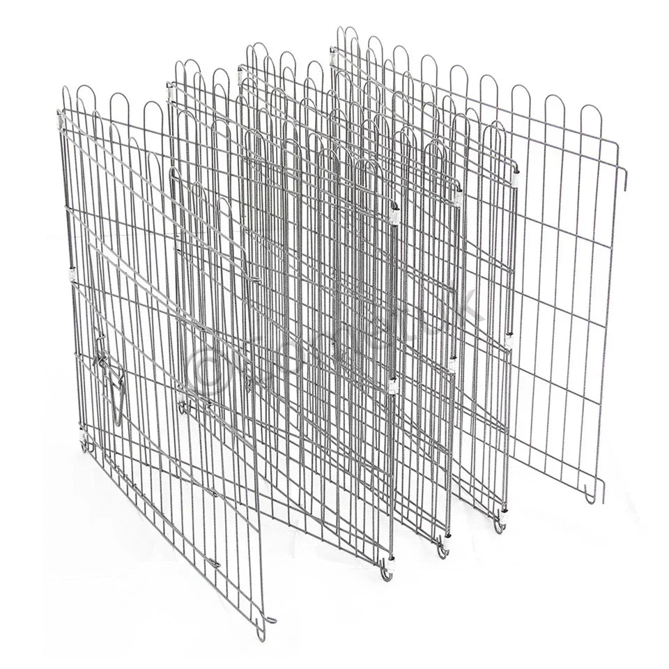 Brand New Puppy Cat Rabbit Foldable Playpen Indoor/Outdoor 8 panels — alternate product view 5