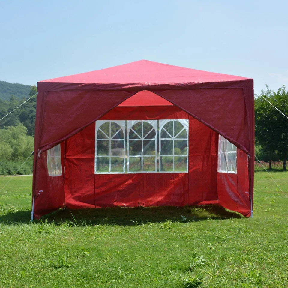 3x3m Waterproof Garden Outdoor PE Gazebo Marquee Canopy Party Tent — alternate product view 13