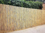 5M x 1.5M Natural Split Natural Peeled Reed Screening Fencing Panel Bamboo Fence Roll — alternate product view 2
