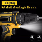 2 Battery 21V Cordless Drill Combi Driver High Power Electric Screwdriver Set UK — alternate product view 7
