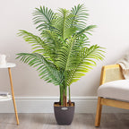 Artificial Areca Palm Tree Natural Looking Faux Plant in Pot — alternate product view 8
