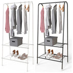 Metal Clothes Rail Hanging Rack Garment Display Stand Storage Shelf — alternate product view 10