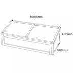 Wooden Cold Frame Mini Green Grow House Garden Plants Vegetables Seeds — alternate product view 7