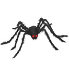 Halloween Prop Spider Decoration 150CM 8 Mode Light Up Giant Spider, Realistic — alternate product view 11