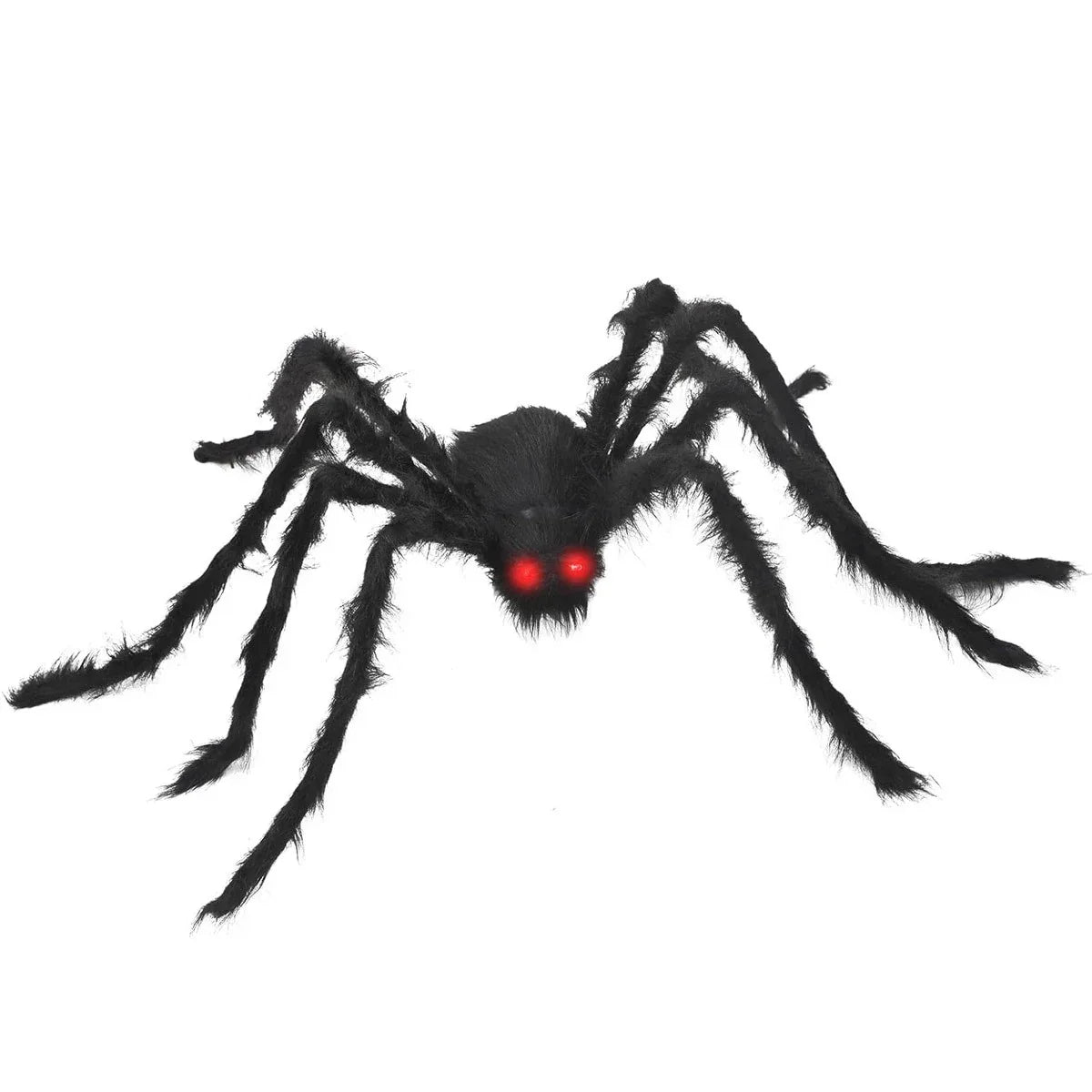 Halloween Prop Spider Decoration 150CM 8 Mode Light Up Giant Spider, Realistic — alternate product view 11