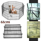 Brand New Puppy Cat Rabbit Foldable Playpen Indoor/Outdoor 8 panels — alternate product view 2