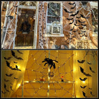 100cm LED Light Halloween Decoration Giant Spider Web Party Props Outdoor Decor — alternate product view 5