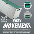 Large Plastic Garden Storage Box Outdoor Waterproof Deck Container — alternate product view 6