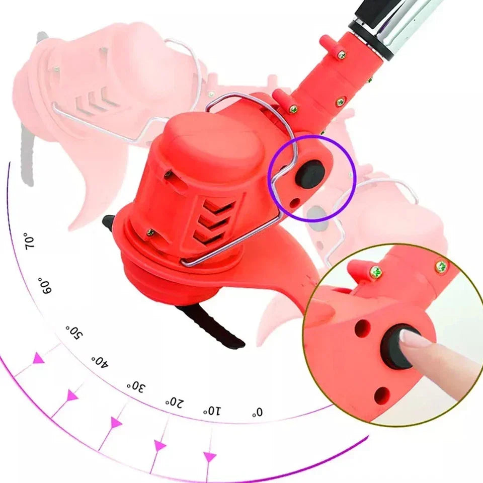 3-in-1 Cordless Strimmer Grass Trimmer Cutter Garden Lawn Edger + 2x 12V Battery — alternate product view 5