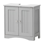 Grey Bathroom Under Sink Cabinet Basin Storage Cupboard Vanity Unit Furniture — alternate product view 3