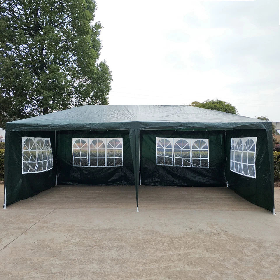 Gazebo Marquee Canopy Outdoor Patio Garden Wedding Party Tent — 4 side walls — alternate product view 3
