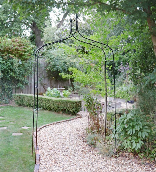 Traditional Garden Arch Heavy Duty Metal Archway 2.5m — alternate product view 5