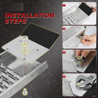2x Large 180cm foldable loading ramp up to 400 kg load Capacity — alternate product view 4