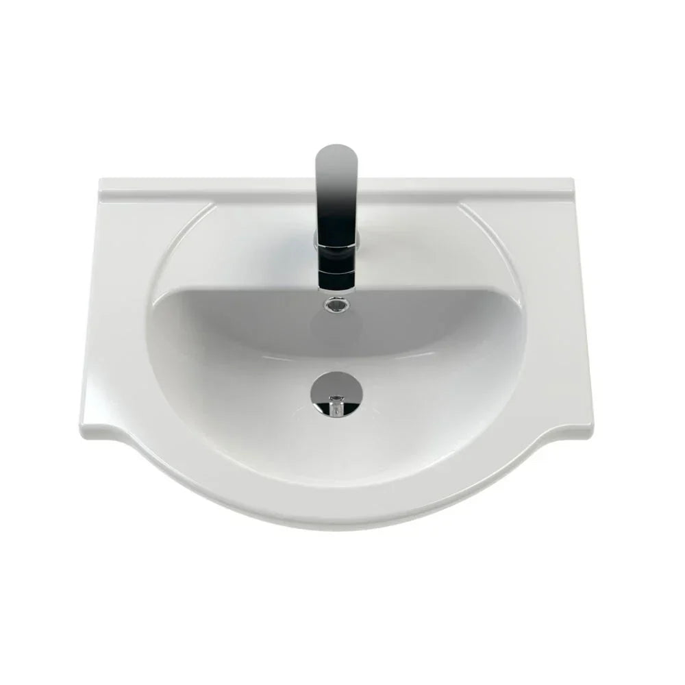 Bathroom Vanity Unit Furniture Suite Cabinet Toilet Basin Back To Wall WC 1050mm — alternate product view 5