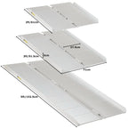 5ft Folding Portable Wheelchair Ramp Mobility Scooter Home/Car Access — alternate product view 4