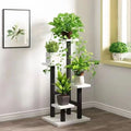 4 Tier Metal Plant Stand Indoor Outdoor Garden Flower Pot Shelf Display Rack UK — main product view