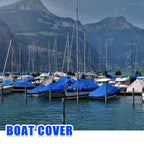 10m x 10m Heavy Duty Waterproof Tarpaulin with Eyelets Cover Ground Sheet — alternate product view 3
