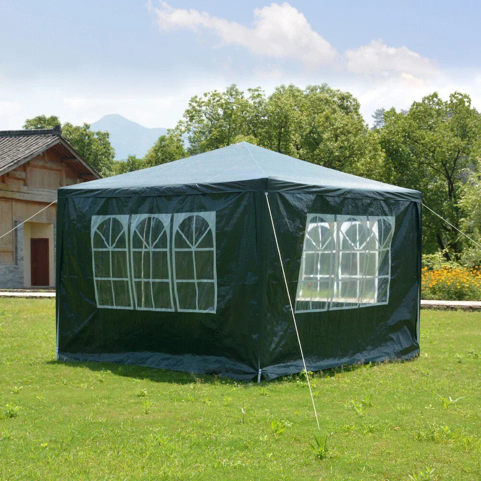 3x3m Waterproof Garden Outdoor PE Gazebo Marquee Canopy Party Tent — alternate product view 5