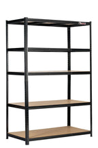 5 Tier Blue Metal Garage Shelving Unit 1000kg 180x120x60cm — alternate product view 6