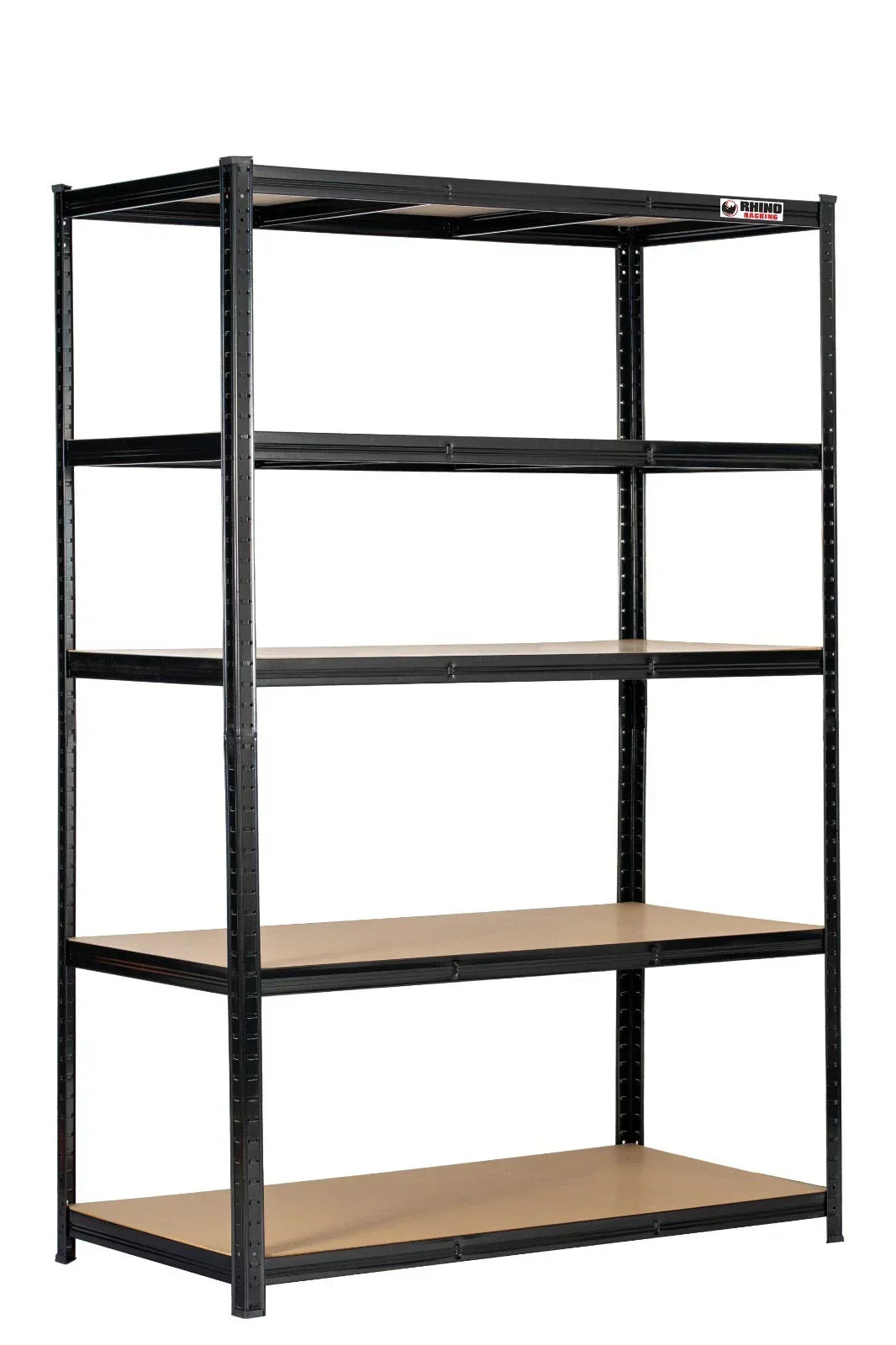 5 Tier Blue Metal Garage Shelving Unit 1000kg 180x120x60cm — alternate product view 6