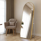 50x160cm Full Length Mirror Free Standing & Wall Mounted Bedroom Dressing Mirror — alternate product view 4