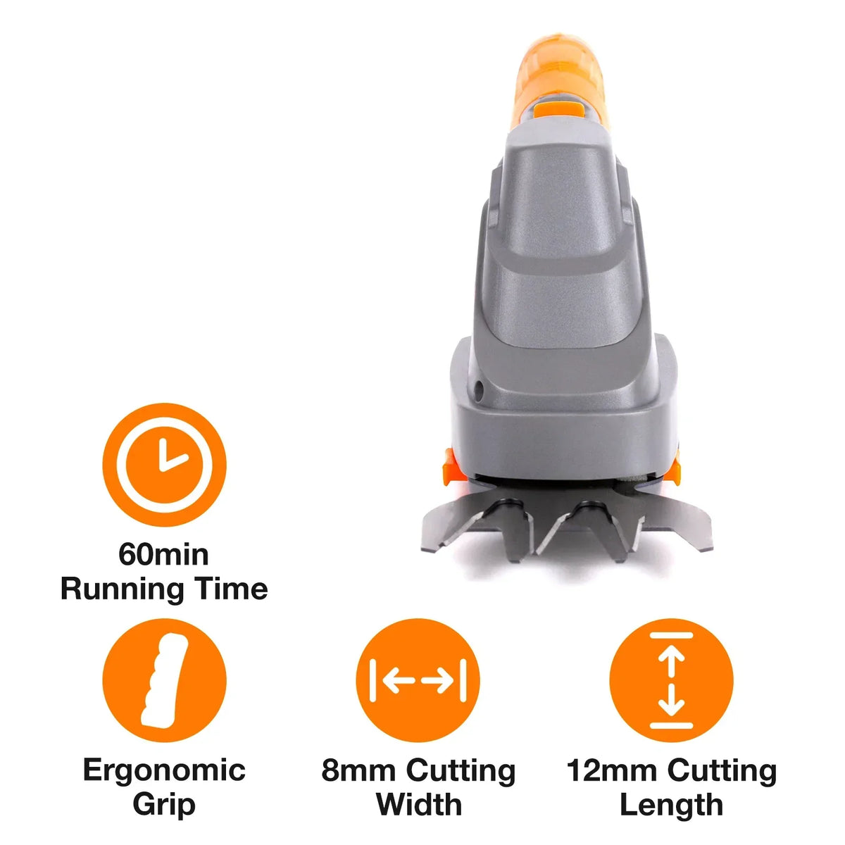 Electric Hedge Trimmer Cordless 2 in 1 7.2V Handheld Multi Tool Bush Cutter — alternate product view 11