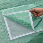 Walk-in Greenhouse Galvanised Frame Polly Tunnel Patio Garden Outdoor Polytunnel — alternate product view 13