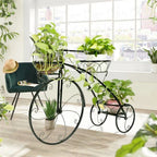 Bicycle Planter Metal Plant Stand Garden Bike Flower Pot Cart Holder Basket Deco — alternate product view 4