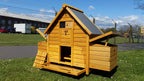 Chicken Coop Run Hen House Poultry Ark Home Nest Box Coops Rabbit Hutch Plastic — alternate product view 4