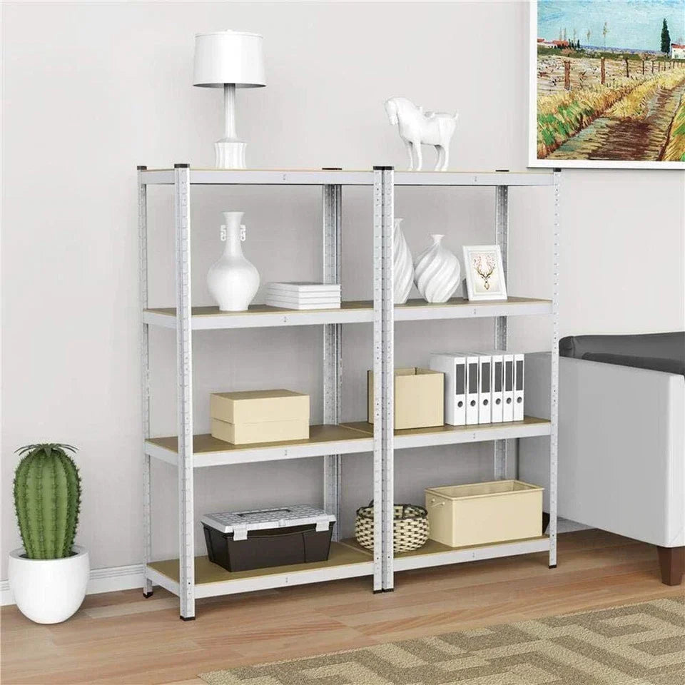 4 Tier Racking Shelf 180x90x45cm Heavy Duty Garage Shelving Storage Shelves Unit — alternate product view 2