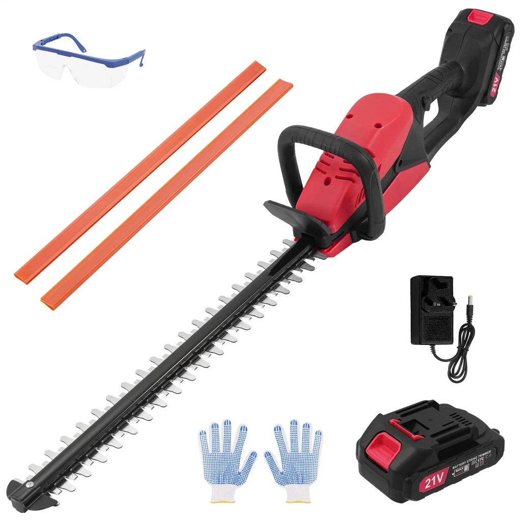 Electric Cordless Hedge Trimmer Tree Branch Cutter Tool with Battery & Charger — alternate product view 3