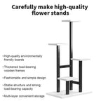 4 Tier Metal Plant Stand Indoor Outdoor Garden Flower Pot Shelf Display Rack UK — alternate product view 8