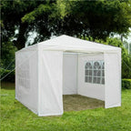 3x3m Gazebo With Sides Garden Marquee PE Awning Beach Tent — alternate product view 4