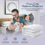 Extra Deep Quilted Waterproof Mattress Protector Fitted Bed Cover — alternate product view 7