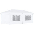 3x6m Popup Garden Heavy Duty Gazebo Marquee Party Tent Canopy with 6 Side Walls — alternate product view 13