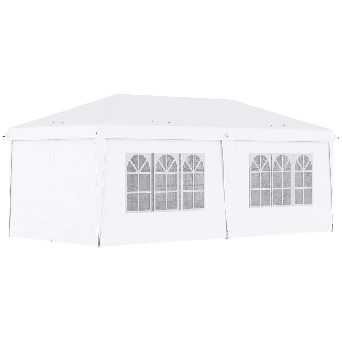 3x6m Popup Garden Heavy Duty Gazebo Marquee Party Tent Canopy with 6 Side Walls — alternate product view 13
