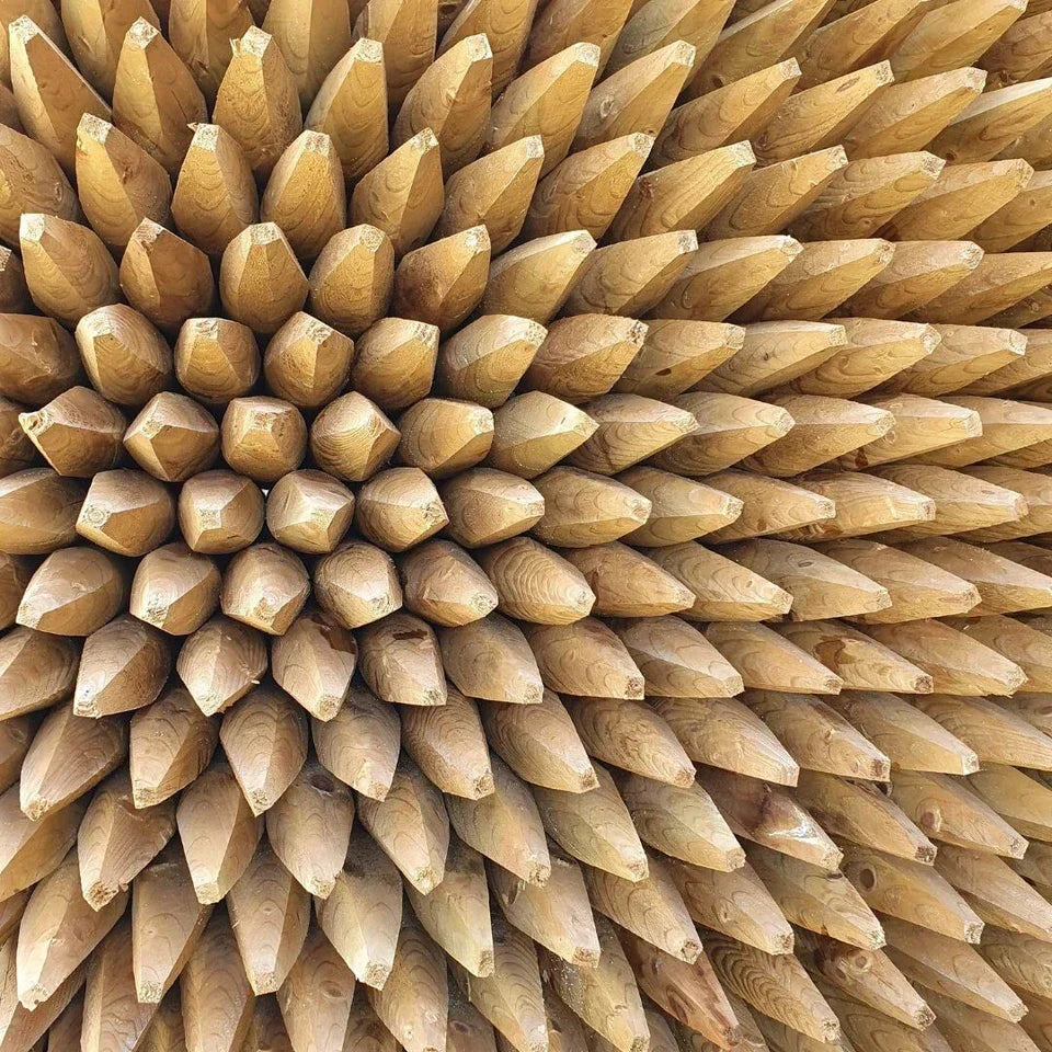 Round Fence Posts — 10 Packs — Multiple Sizes — alternate product view 6