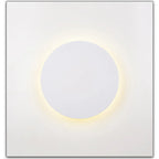 Modern White Metal Circle Round Led Wall Light 7W / 10W — alternate product view 5
