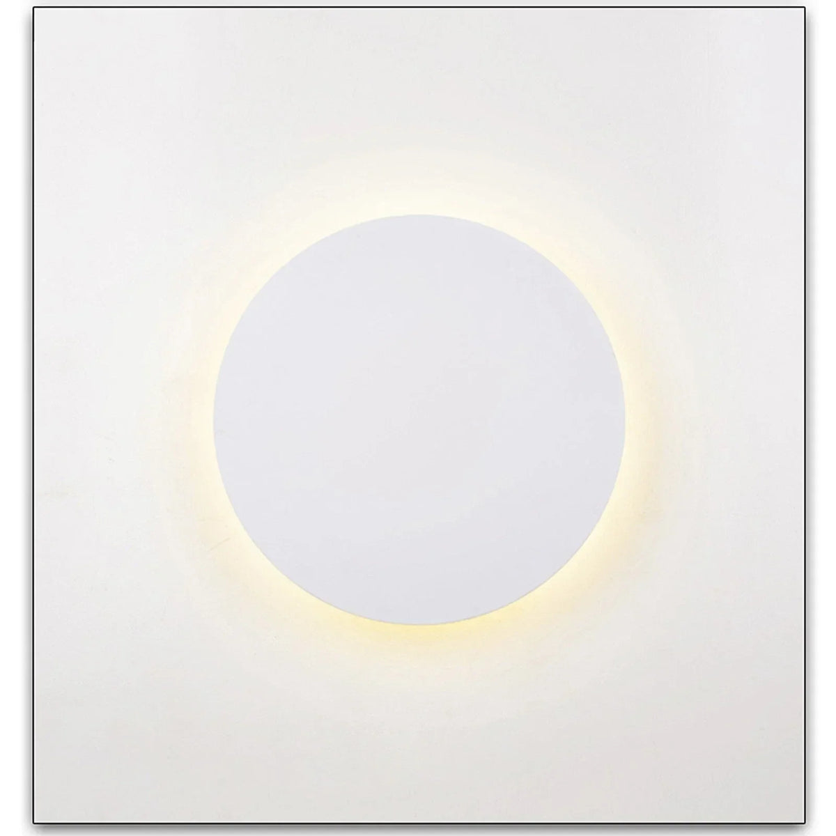 Modern White Metal Circle Round Led Wall Light 7W / 10W — alternate product view 5